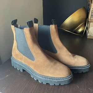 Dolce Vita Camel Suede Boots